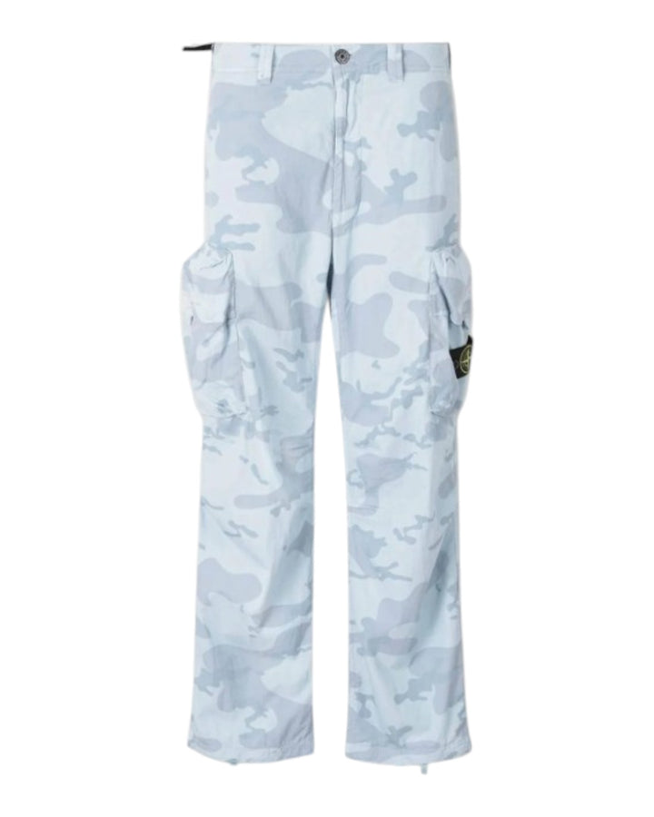 Stone Island Faded Camo Ripstop-TC Cargo Trousers Type LO