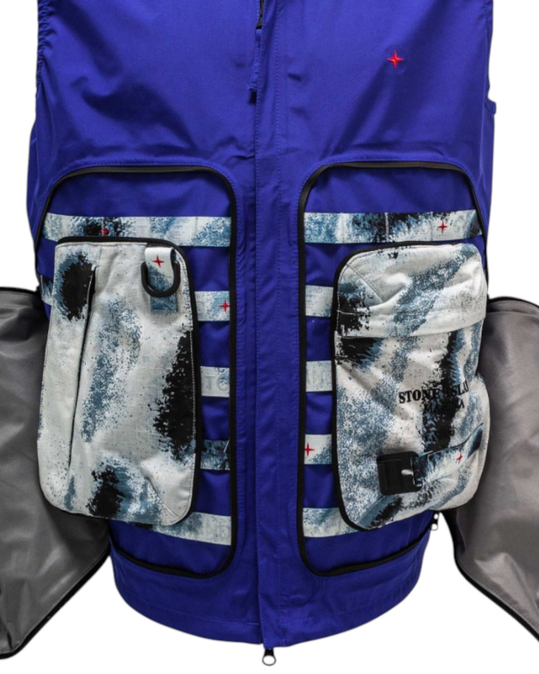 Stone Island Marina Gore-Tex Paclite® Modular Hooded Gilet.