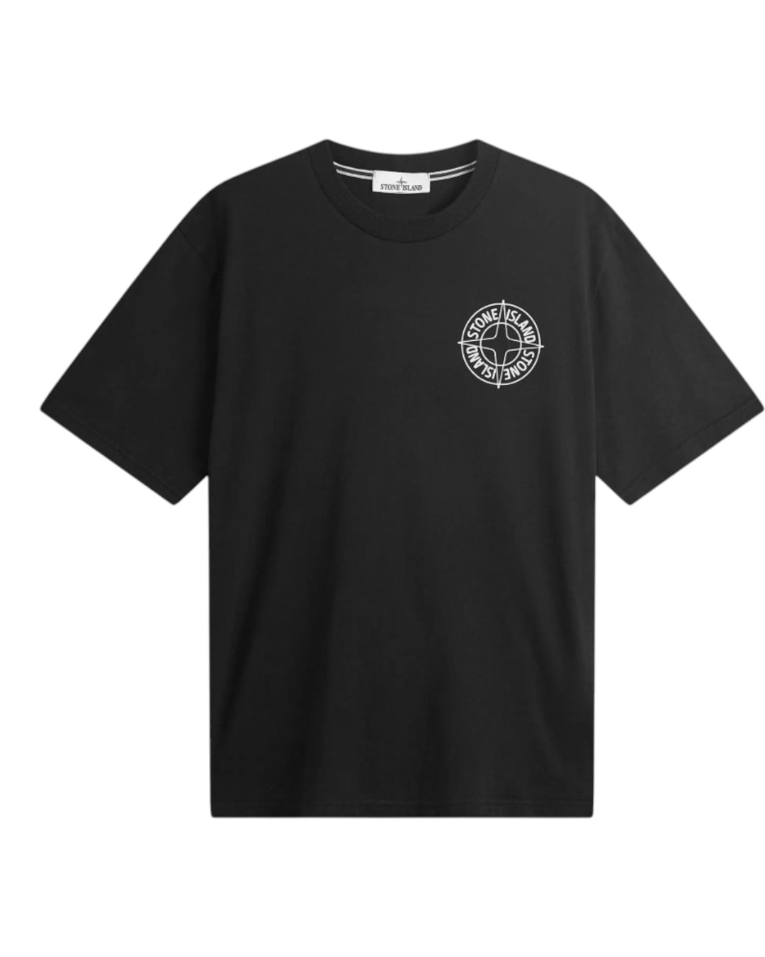 Stone Island Outline Compass Organic Cotton Jersey T-Shirt