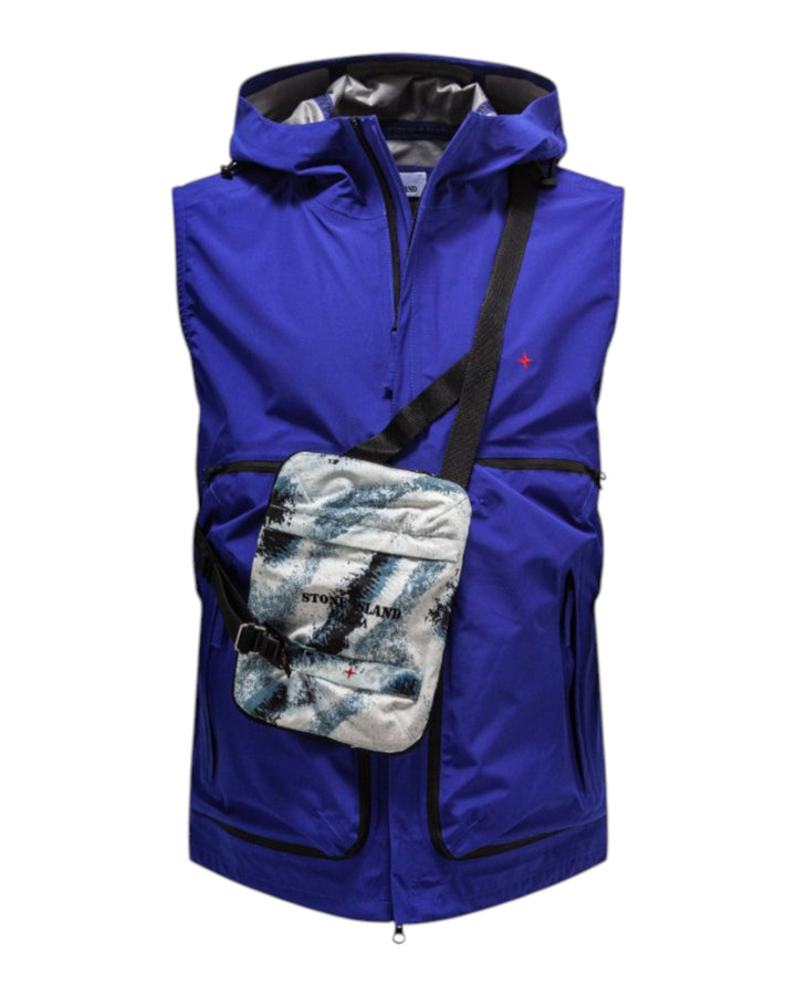 Stone Island Marina Gore-Tex Paclite® Modular Hooded Gilet.
