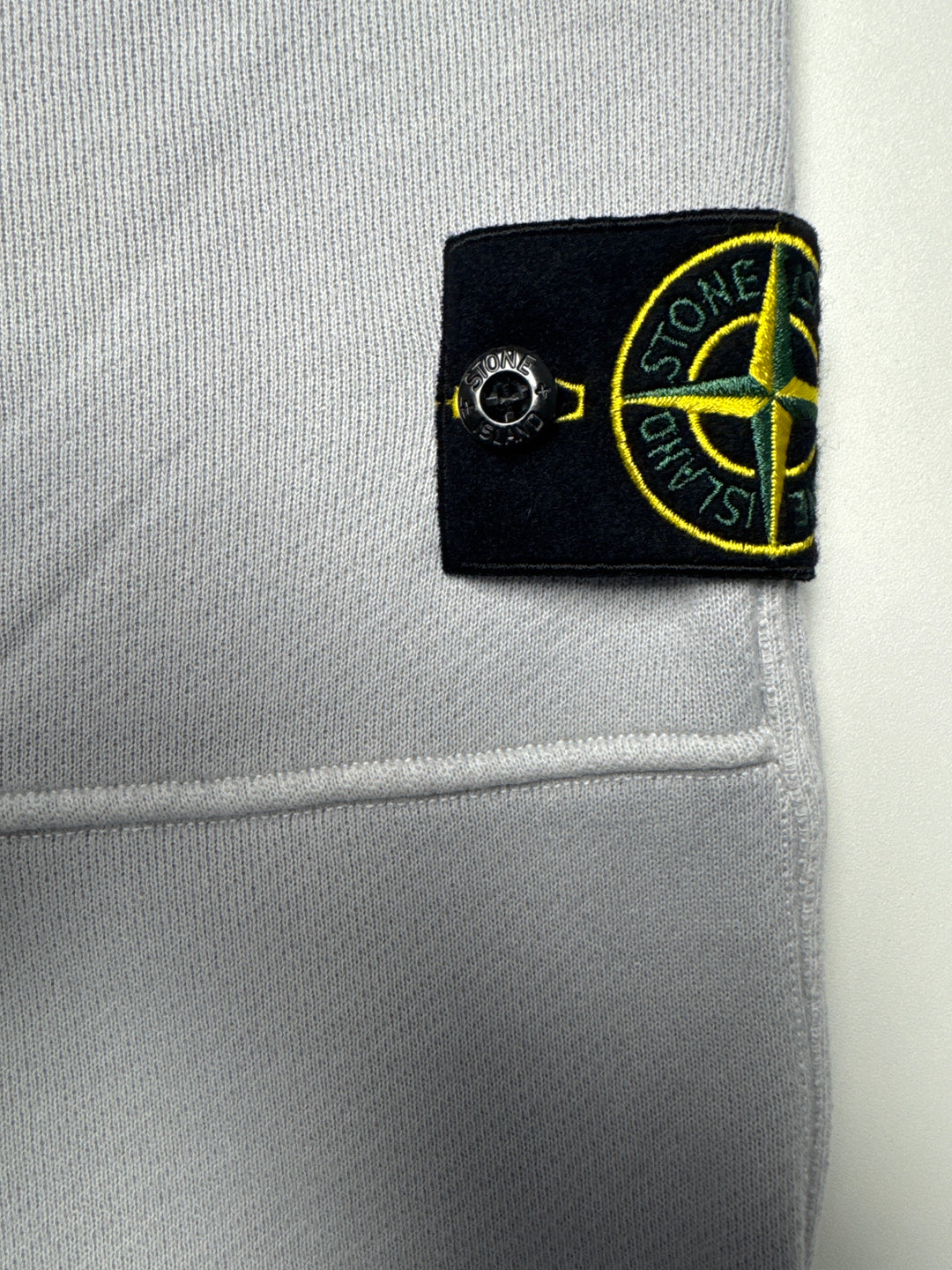 Stone Island Old Effect Fleece Bomber Jacket