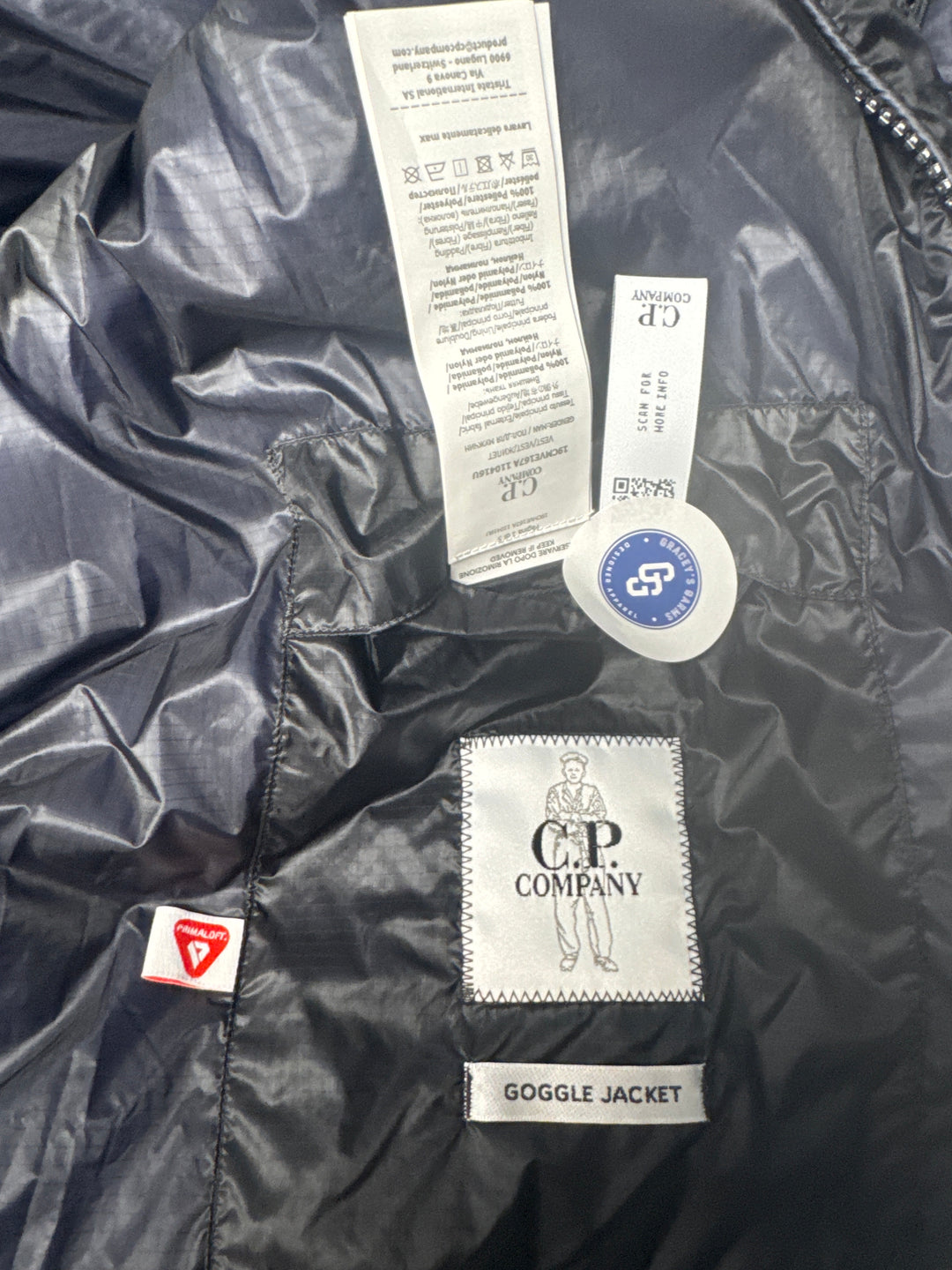 C.P. Company Nada Shell Primaloft Goggle Gilet