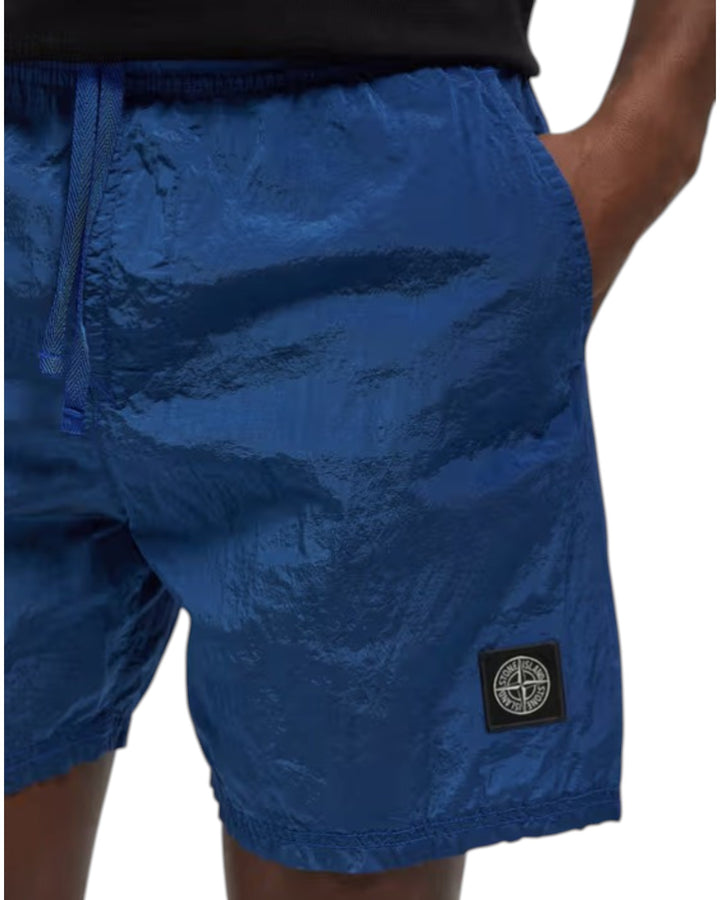 Stone Island Regular Fit Mid Length Nylon Metal Swim Shorts