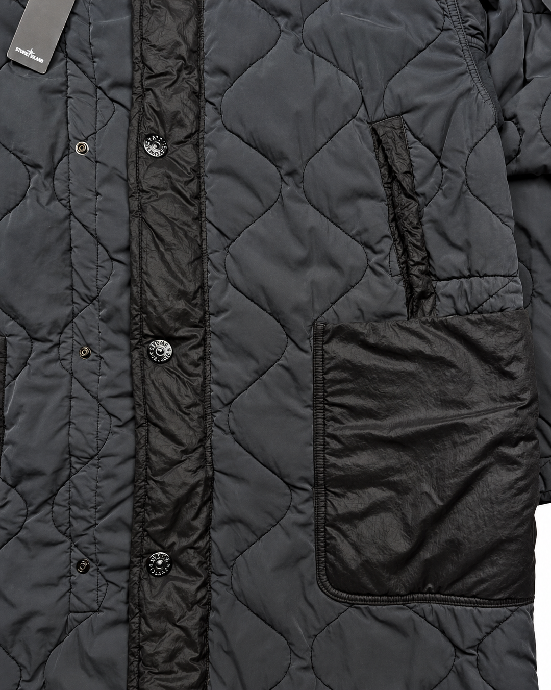 Stone Island 50 Fili Quilted-TC Padded Hooded Parka