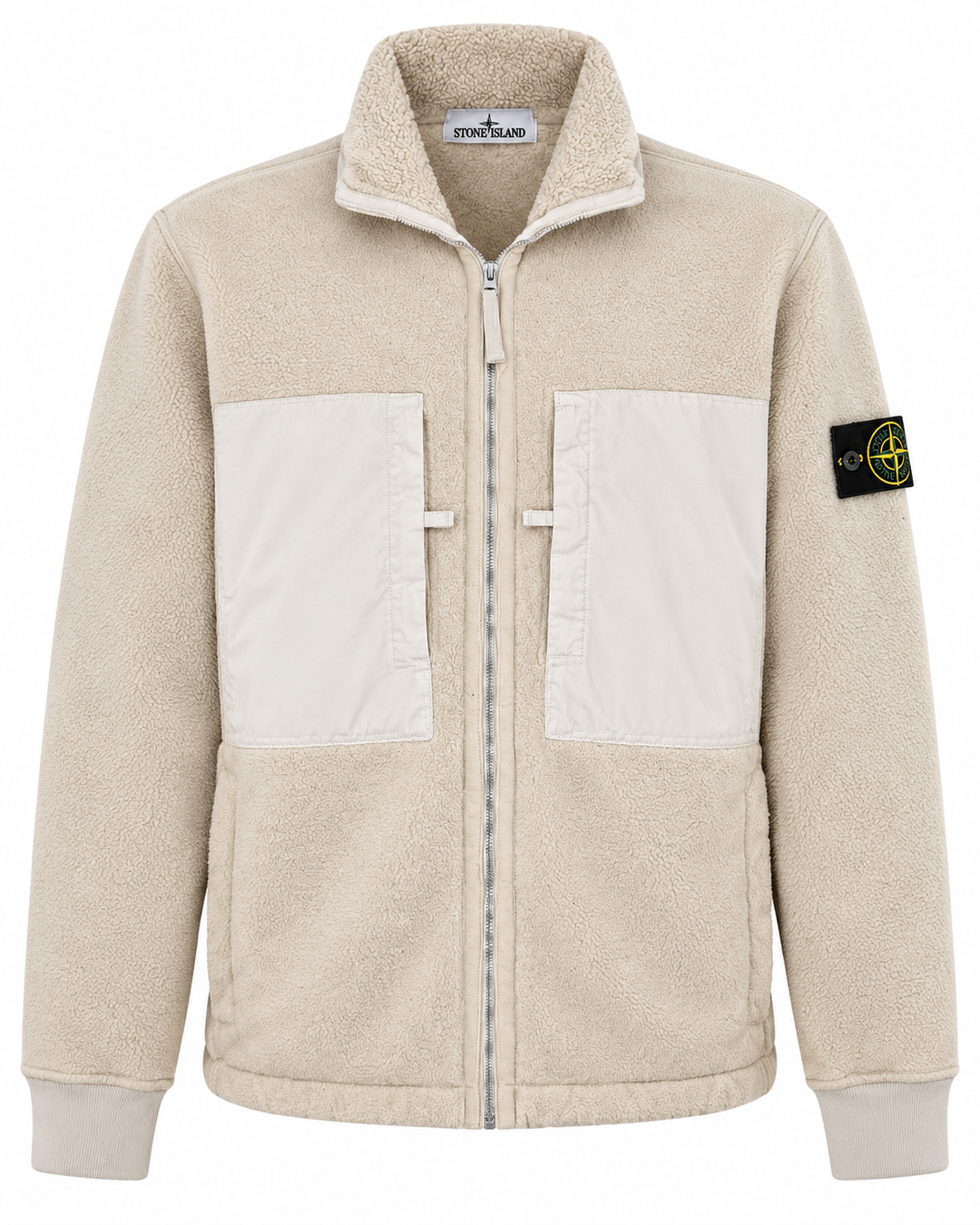 Stone Island Plated Terry Fleece Cotton Pile
