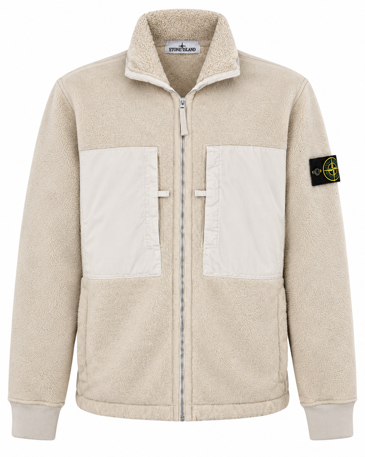 Stone Island Plated Terry Fleece Cotton Pile