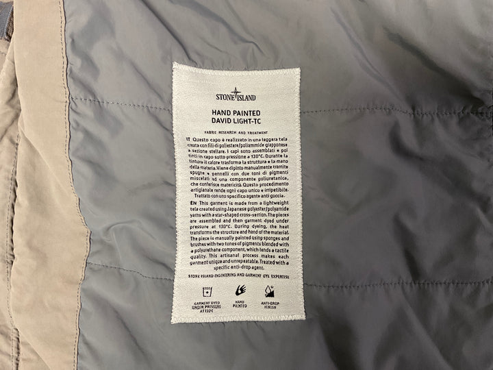 Stone Island Hand Painted David Light-TC Padded Short Parka
