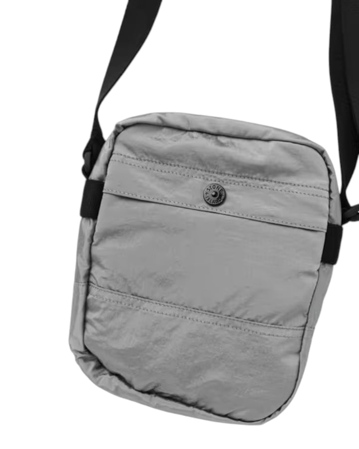 Stone Island Coated Nylon Metal in ECONYL Pouch Bag with Adjustable Strap