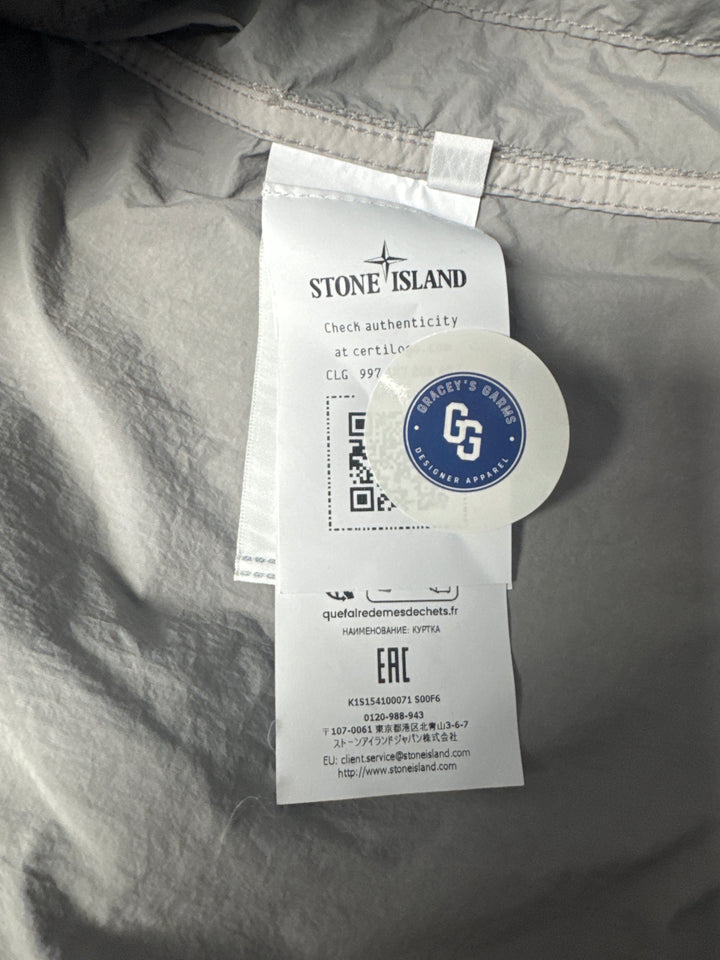 Stone Island Ghost Nylon Smerigliato Hooded Parka
