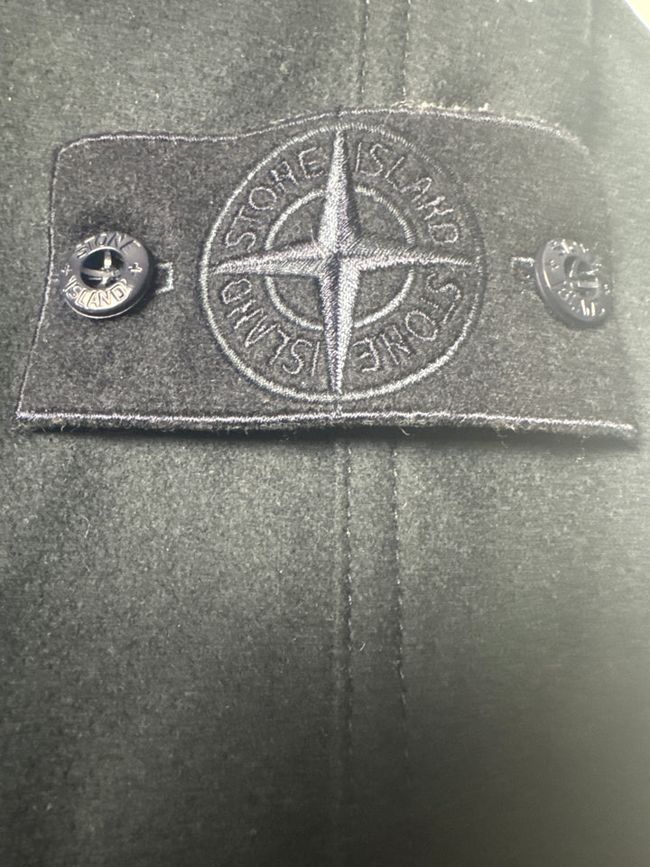 Stone Island Ghost Wool Nylon Flannel Jogger Trousers
