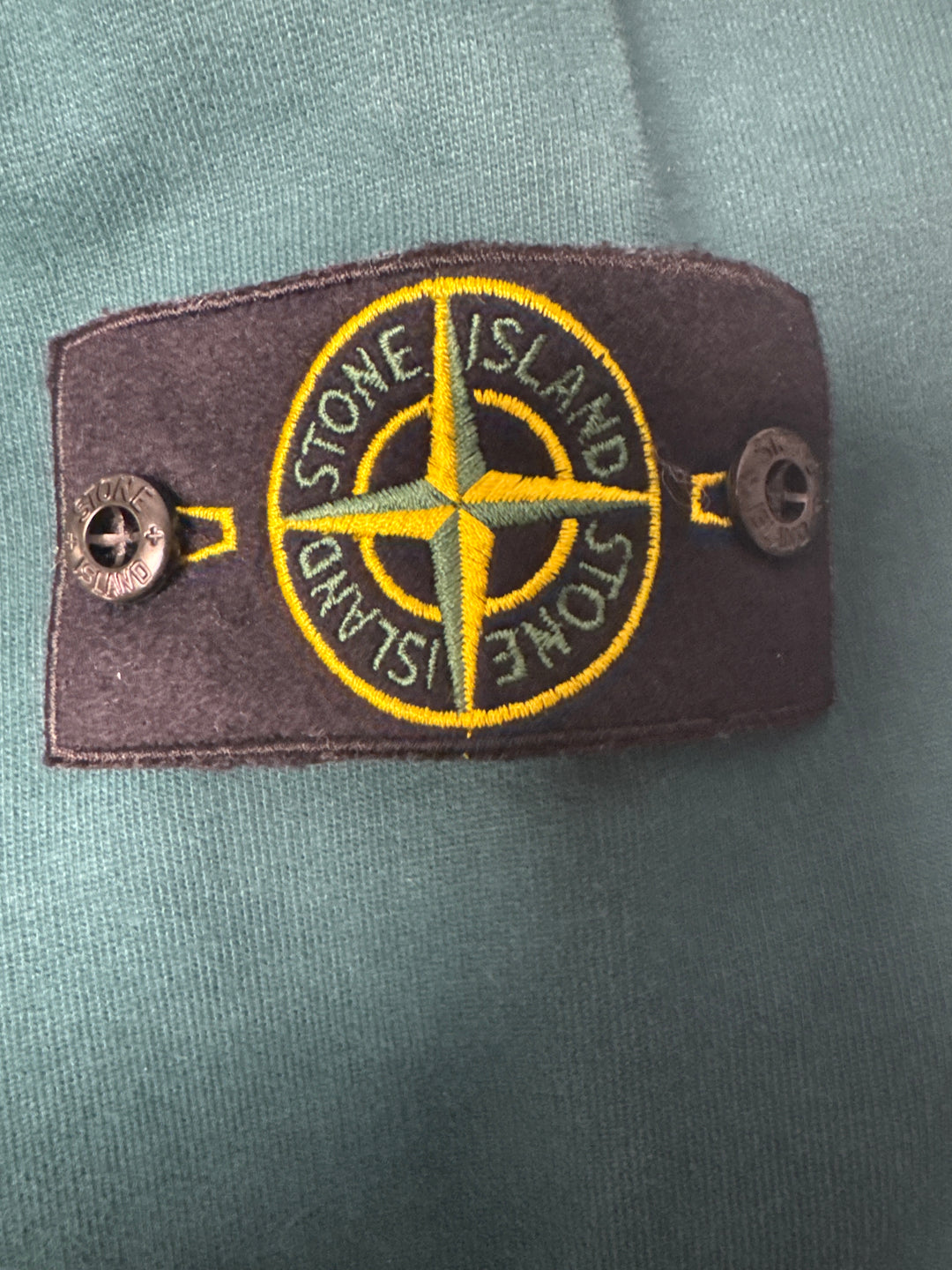 Stone Island Garment-Dyed Cotton Fleece Hooded Sweatshirt
