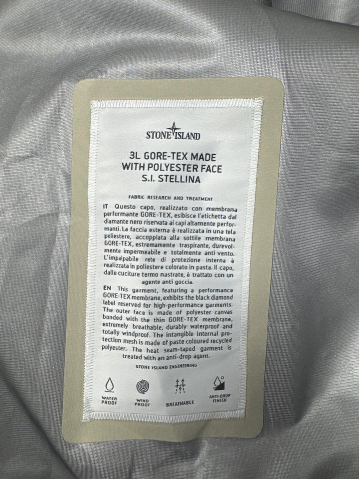 Stone Island Stellina 3L Gore-Tex Jacket With Polyester Face