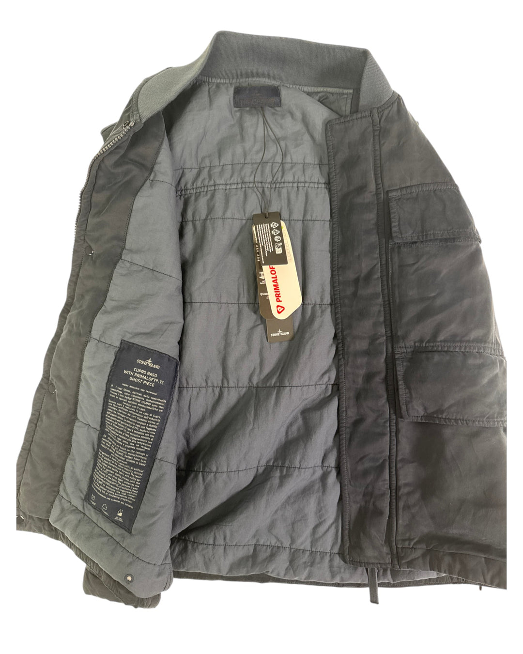 Stone Island Ghost Piece Cupro Raso PrimaLoft-TC Gilet
