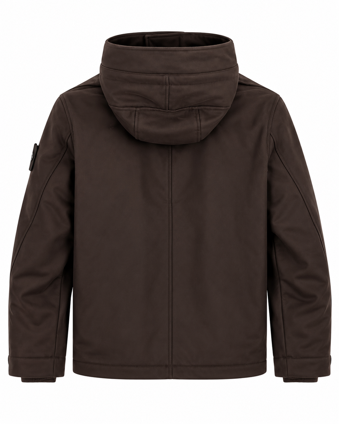 Stone Island Ghost Wool Nylon Flannel Hooded Parka