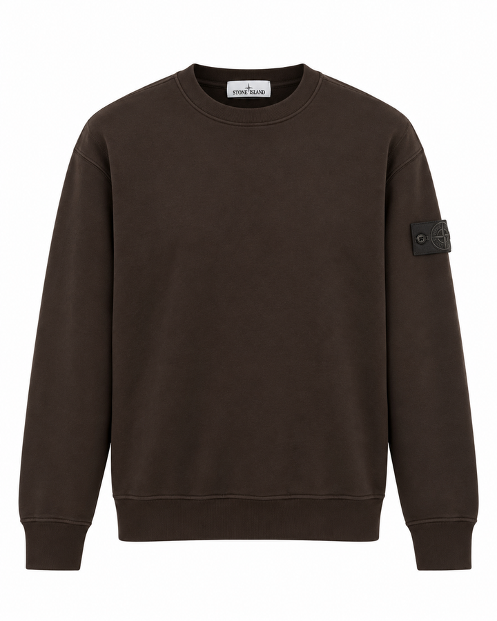 Stone Island Ghost Stretch Cotton Fleece Sweatshirt