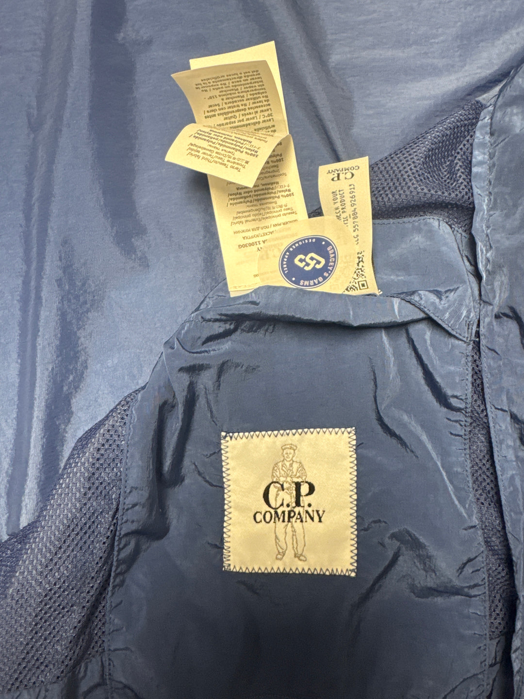 C.P. Company CS II Mixed Hooded Lens Jacket