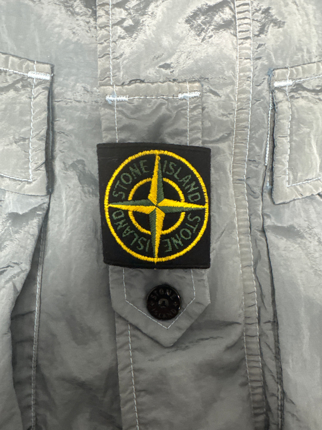 Stone Island Nylon Metal Overshirt in Econyl Regenerated with Primaloft