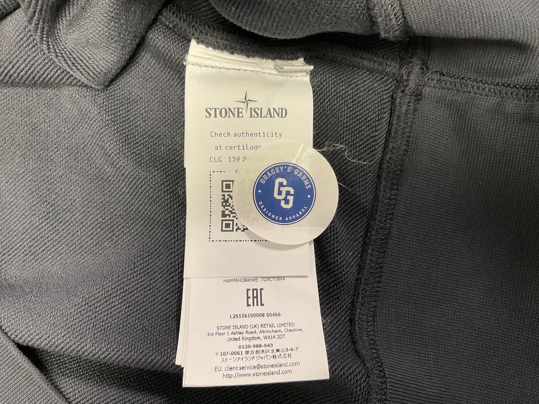 Stone Island Oversized-fit crewneck sweatshirt with 'Desert' print, cotton fleece