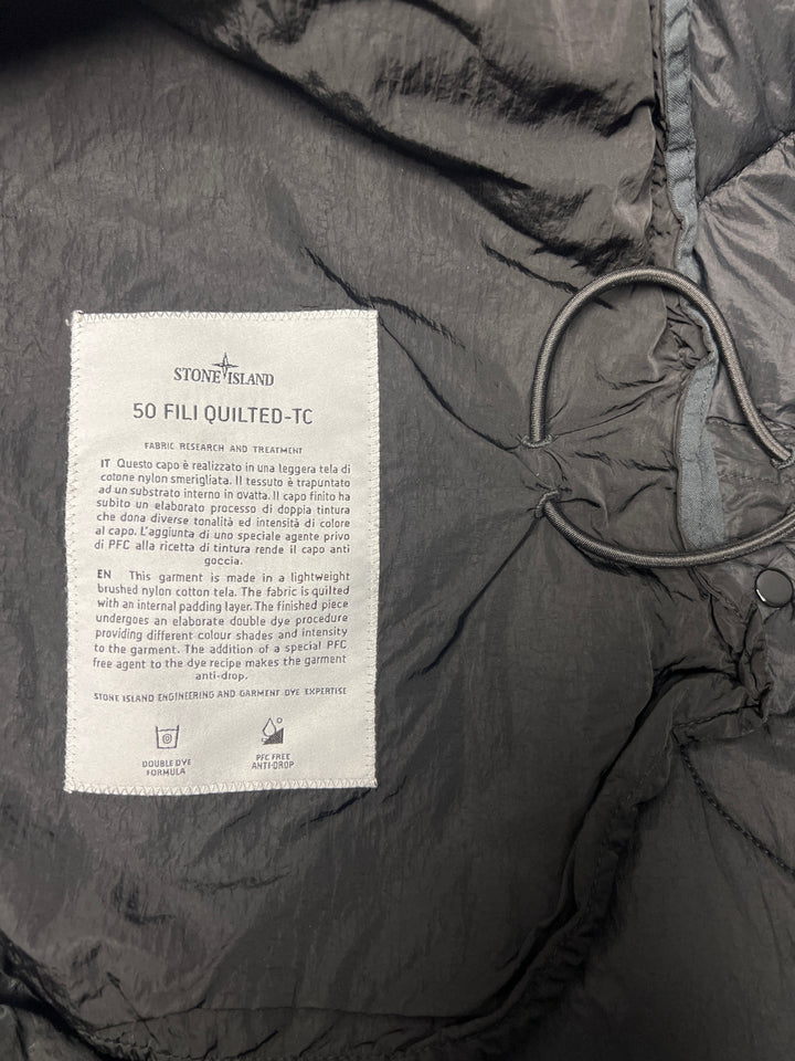 Stone Island 50 Fili Quilted-TC Padded Hooded Parka
