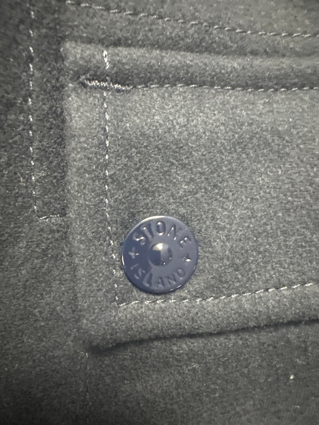 Stone Island Ghost Wool Nylon Flannel Jogger Trousers