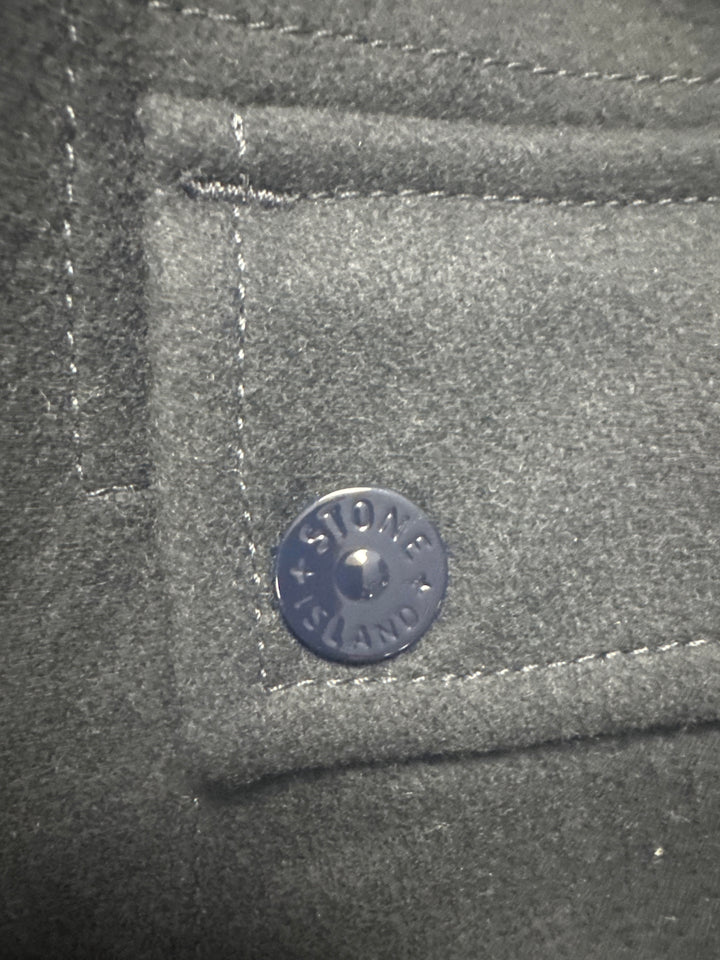 Stone Island Ghost Wool Nylon Flannel Jogger Trousers