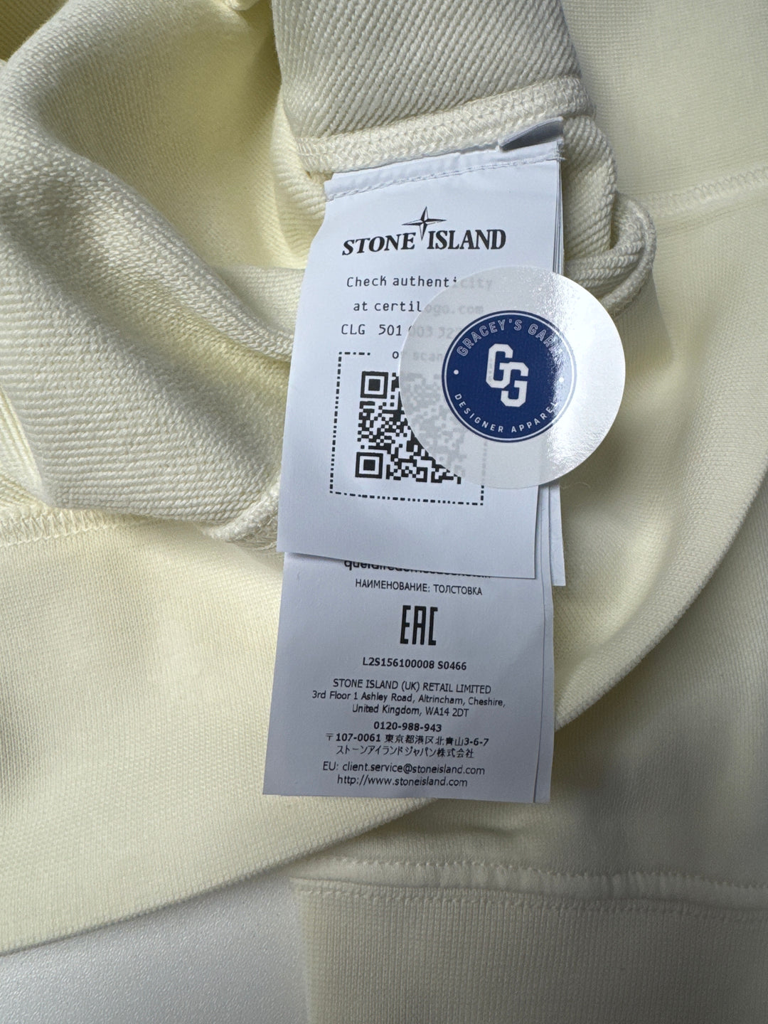 Stone Island Oversized-fit crewneck sweatshirt with 'Desert' print cotton fleece