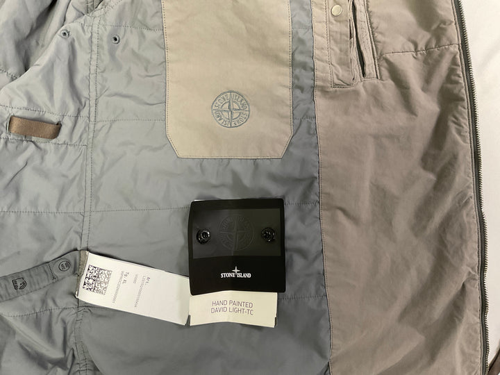 Stone Island Hand Painted David Light-TC Padded Short Parka