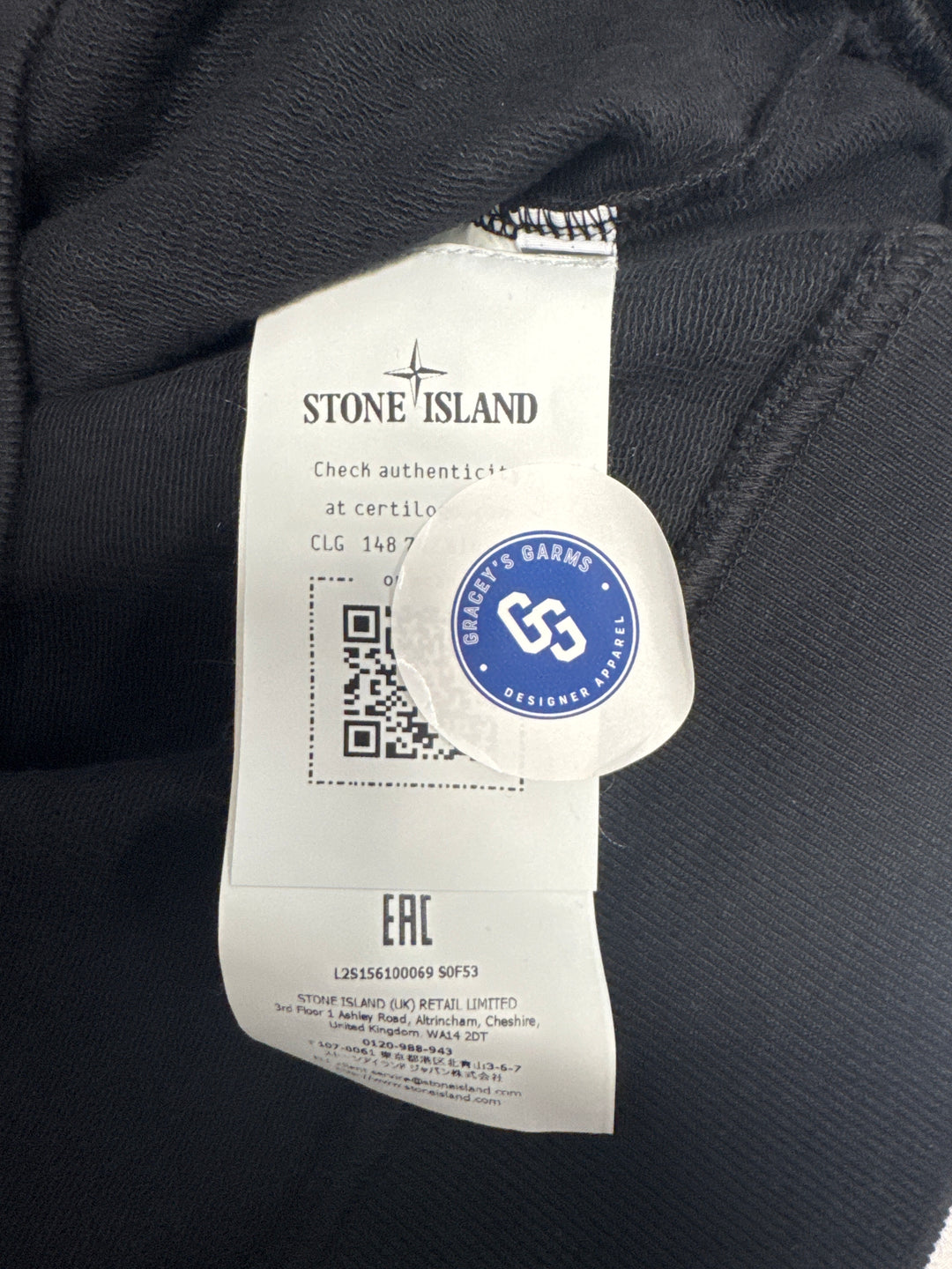 Stone Island Ghost Stretch Cotton Fleece Crewneck Sweatshirt