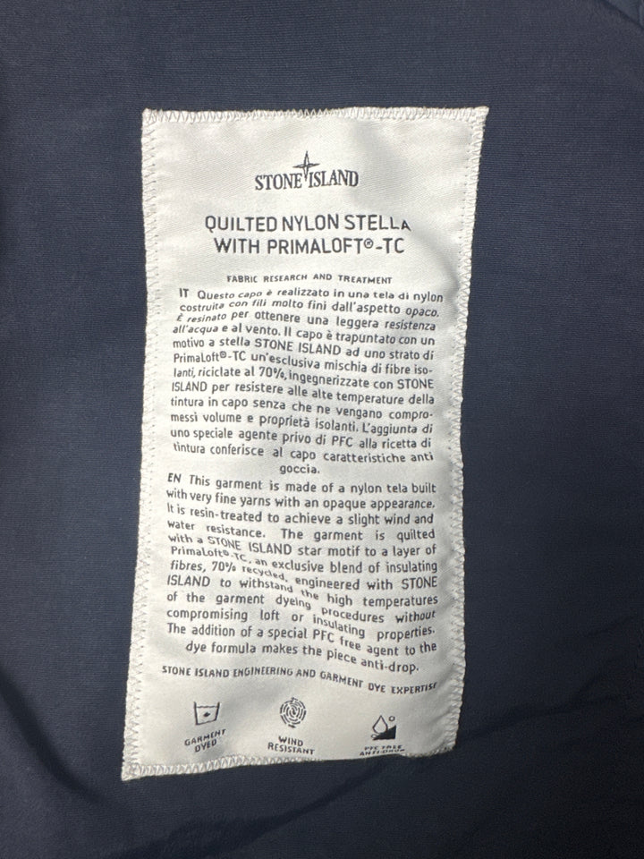 Stone Island Ultralight Nylon Quilted TC Jacket with Anti-Drop