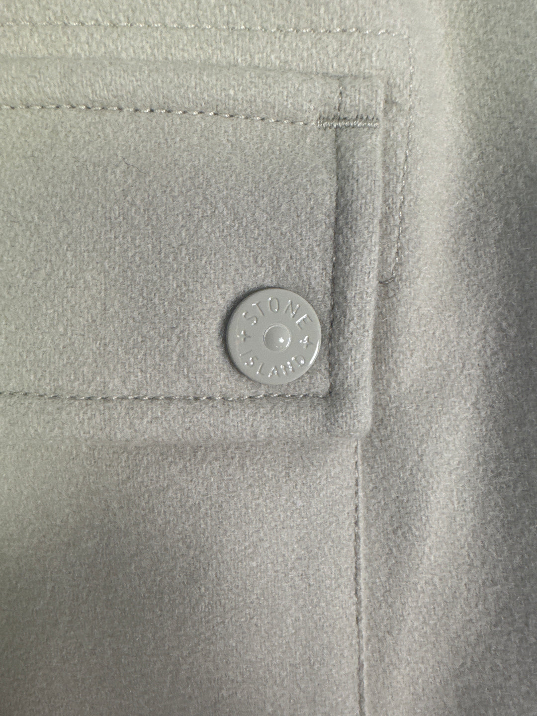 Stone Island Ghost Wool Nylon Flannel Jogger Trousers