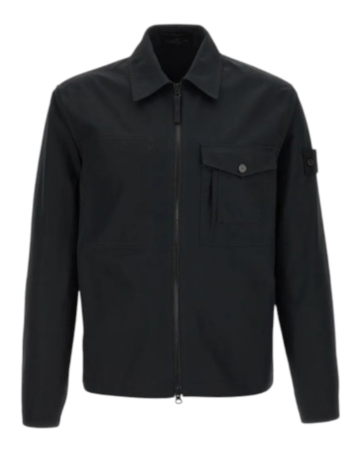Stone Island All-Weather Cotton Canvas Ghost Overshirt