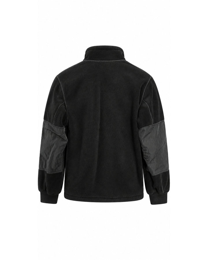 Stone Island Cotton Pile with Nylon-TC Zip-Up Fleece