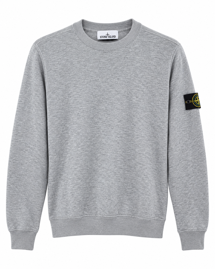 Stone Island Garment Dyed Light Knit Crew Neck