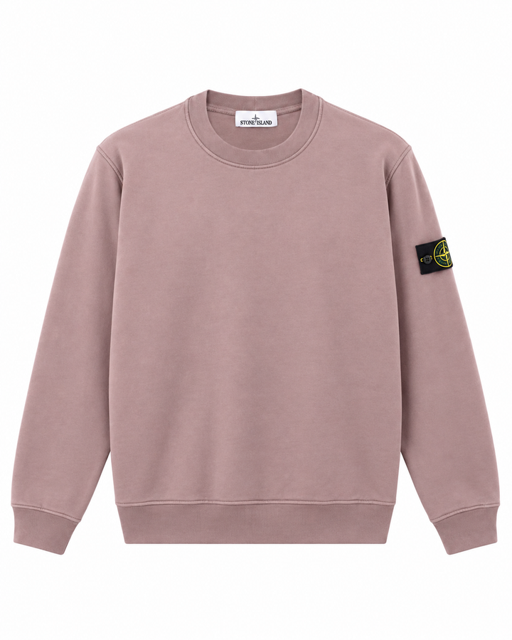 Stone Island Regular-fit crewneck sweatshirt with raglan sleeves Organic Cotton Fleece