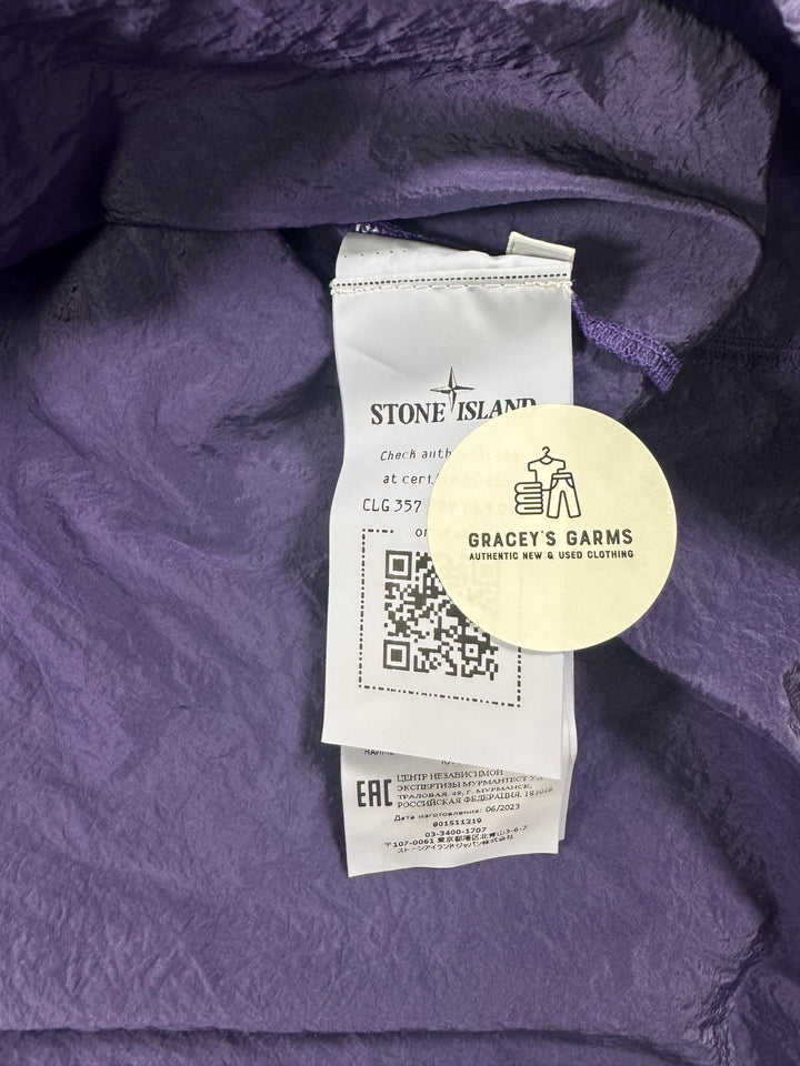 Stone Island Nylon Metal In Econyl Regenerated Overshirt