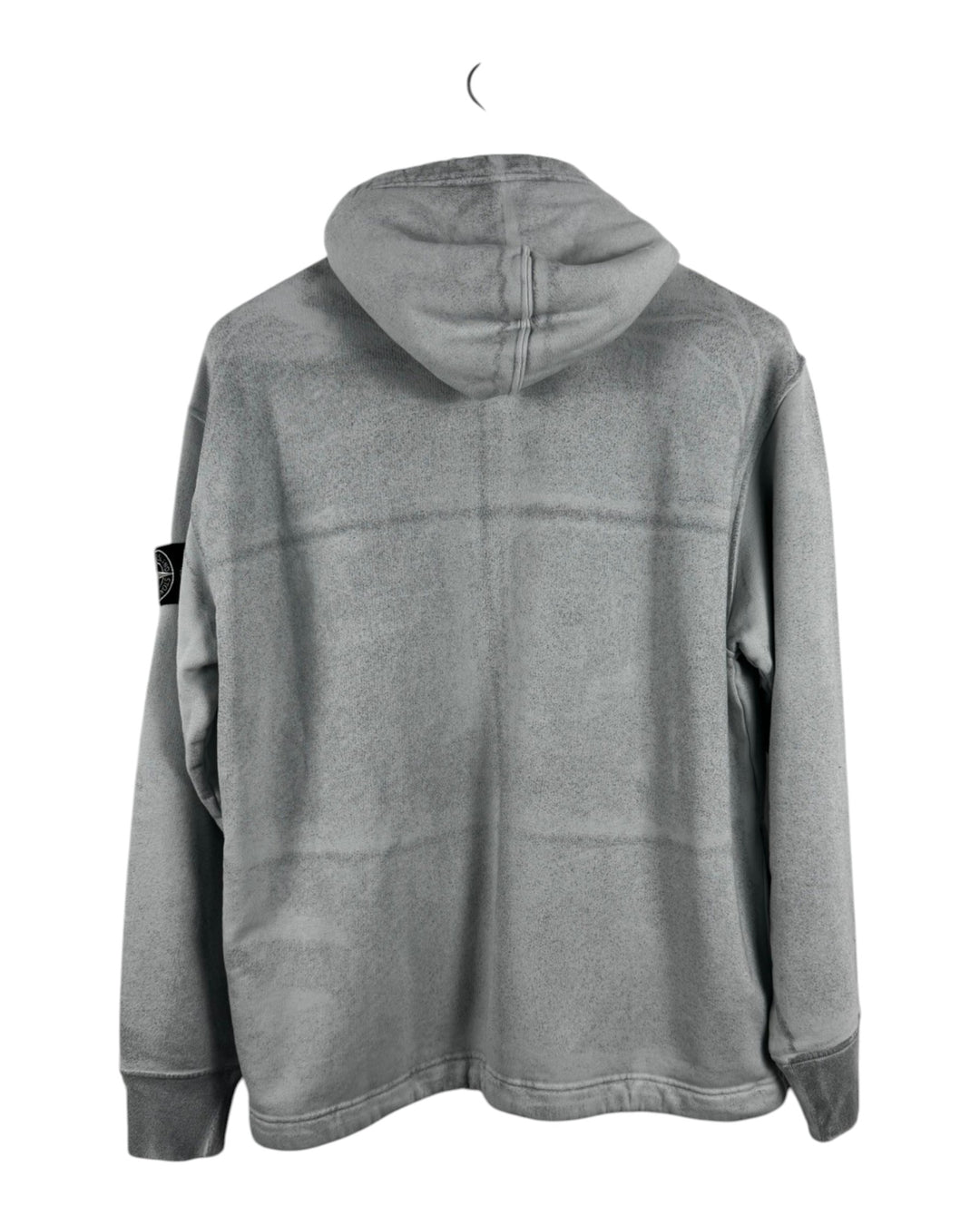 Stone Island Reflective Garment Lamination Zip Up Hoodie