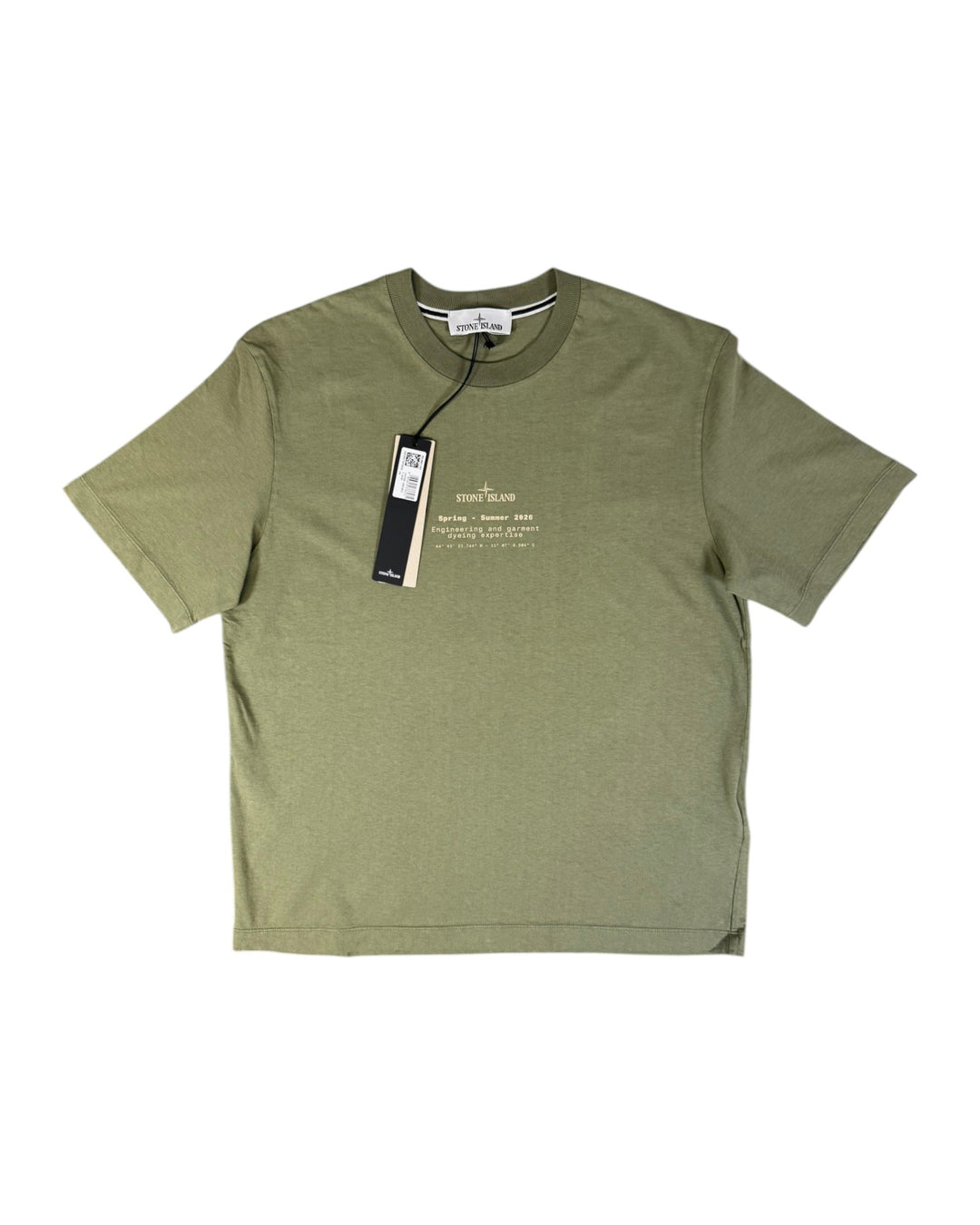 Stone Island Organic Cotton Jersey Graphic T-Shirt