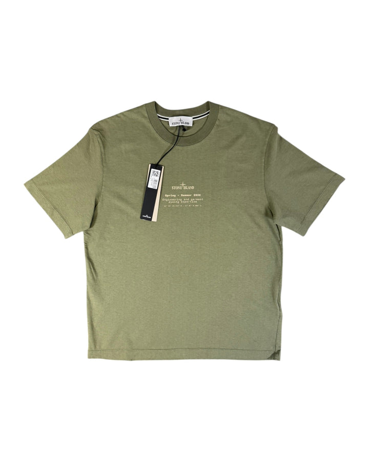 Stone Island Organic Cotton Jersey Graphic T-Shirt