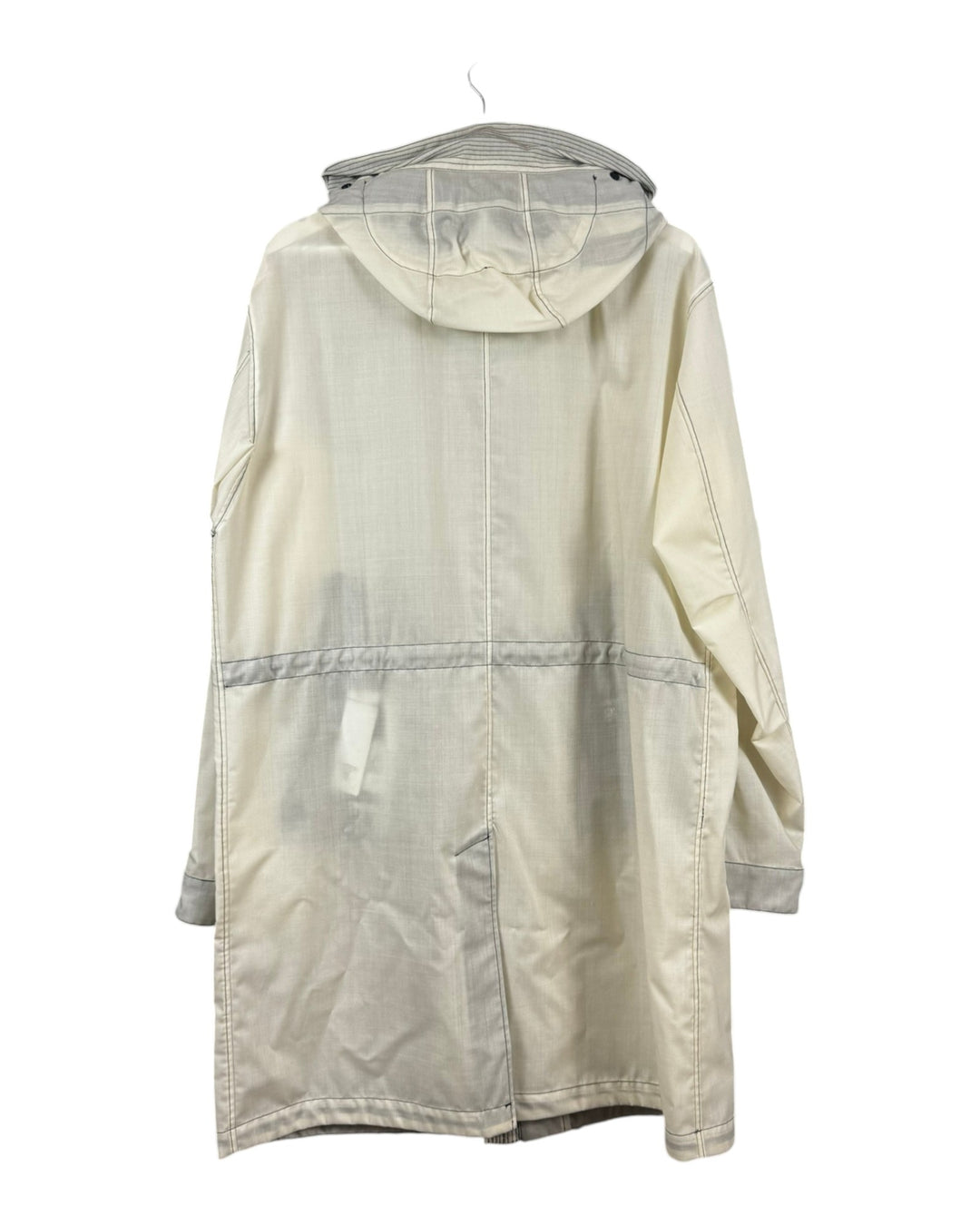 Emporio Armani x C.P Company cinquanta Parka Jacket in Wool Gum