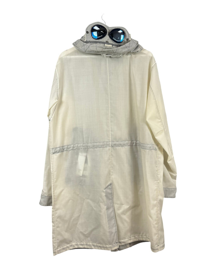 Emporio Armani x C.P Company cinquanta Parka Jacket in Wool Gum