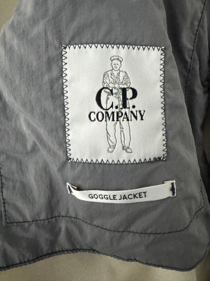 Emporio Armani x C.P Company cinquanta Parka Jacket in Wool Gum