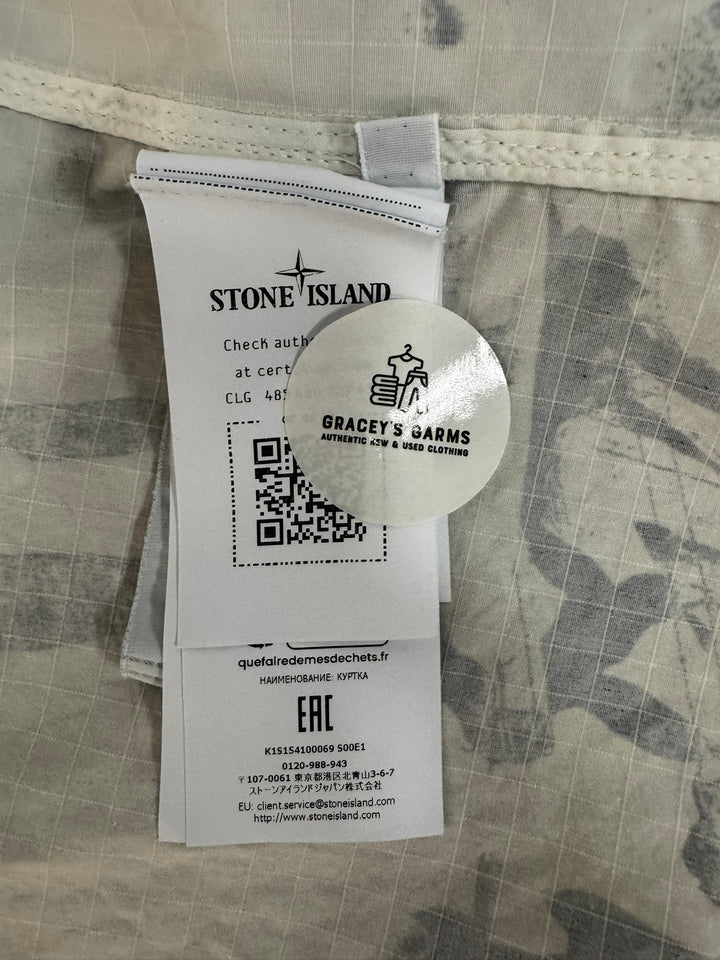 Stone Island Scan Camo Stretch Ripstop-OVD Parka