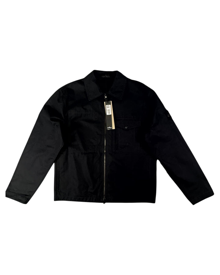 Stone Island All-Weather Cotton Canvas Ghost Overshirt
