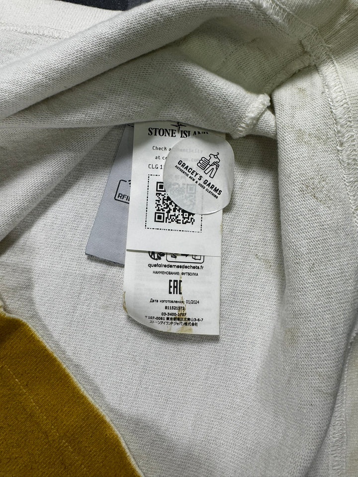 Stone Island Oxide Spray Closed Loop Project Short Sleeve T-Shirt