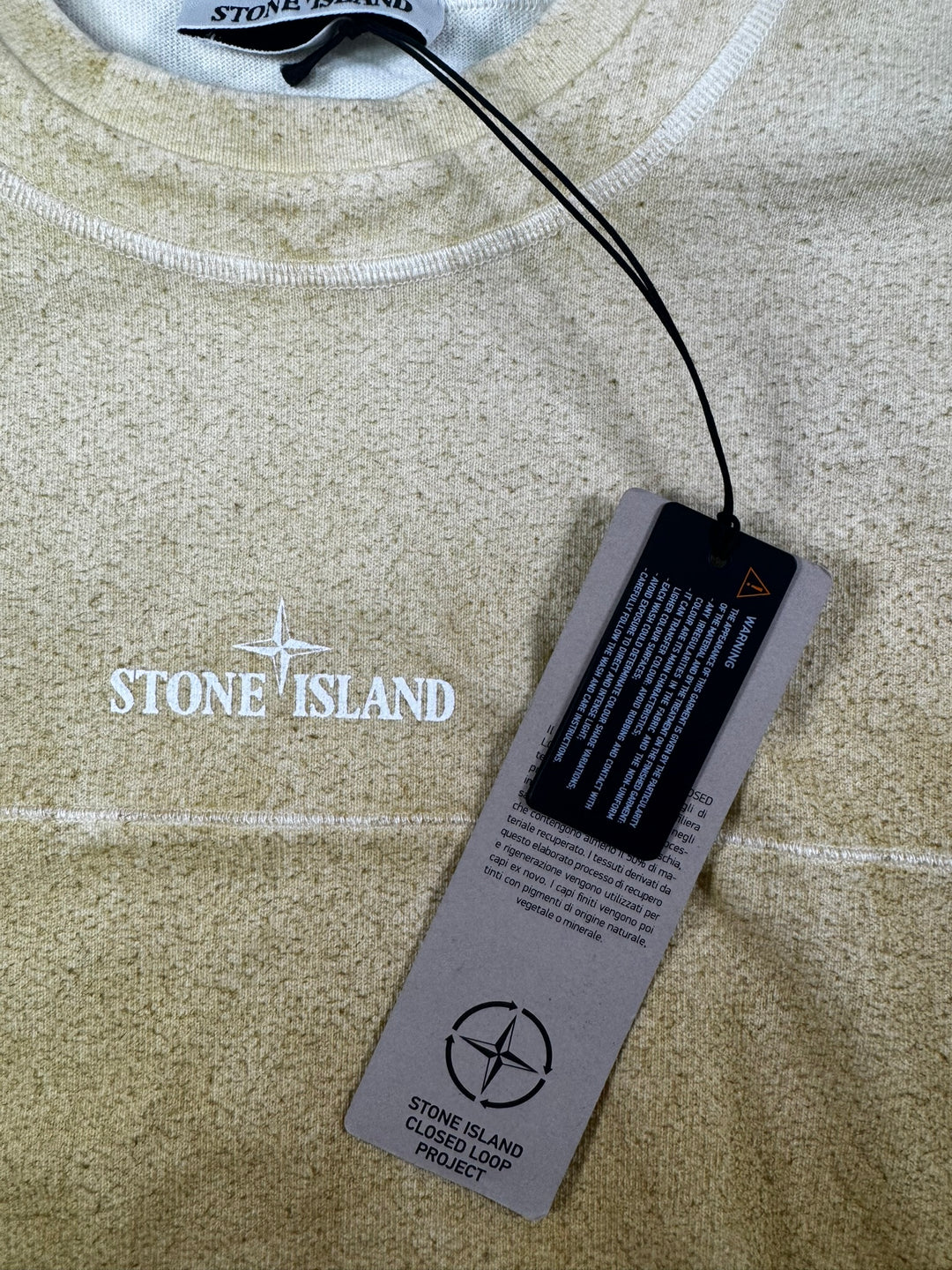 Stone Island Oxide Spray Closed Loop Project Short Sleeve T-Shirt