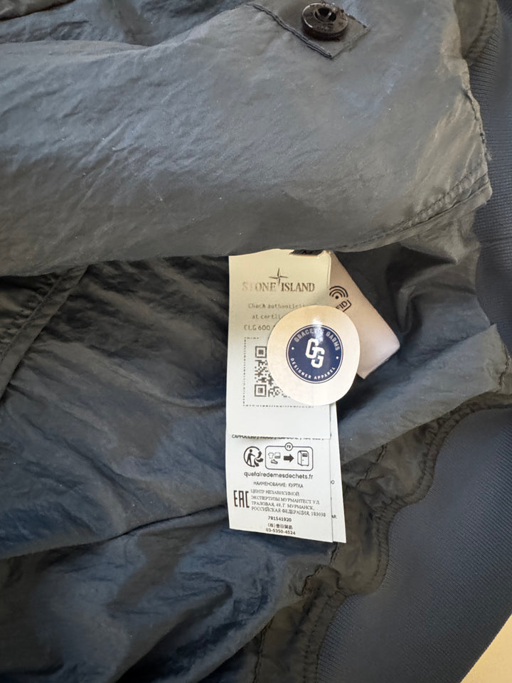 Stone Island Nylon Metal Watro-TC in ECONYL® Regenerated Nylon Hooded Jacket