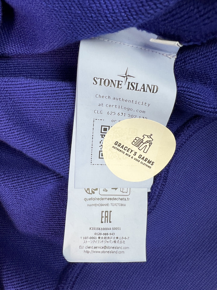 Stone Island Cotton Fleece Crewneck Sweatshirt