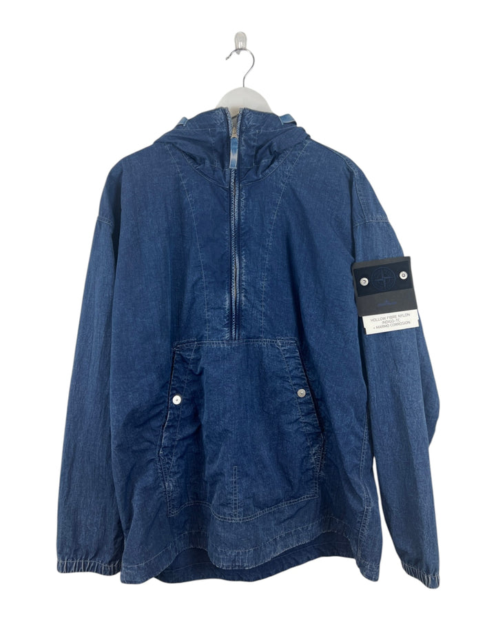 Stone Island Hollow Fibre Nylon Indigo-TC+Marmo Corrosion Anorak