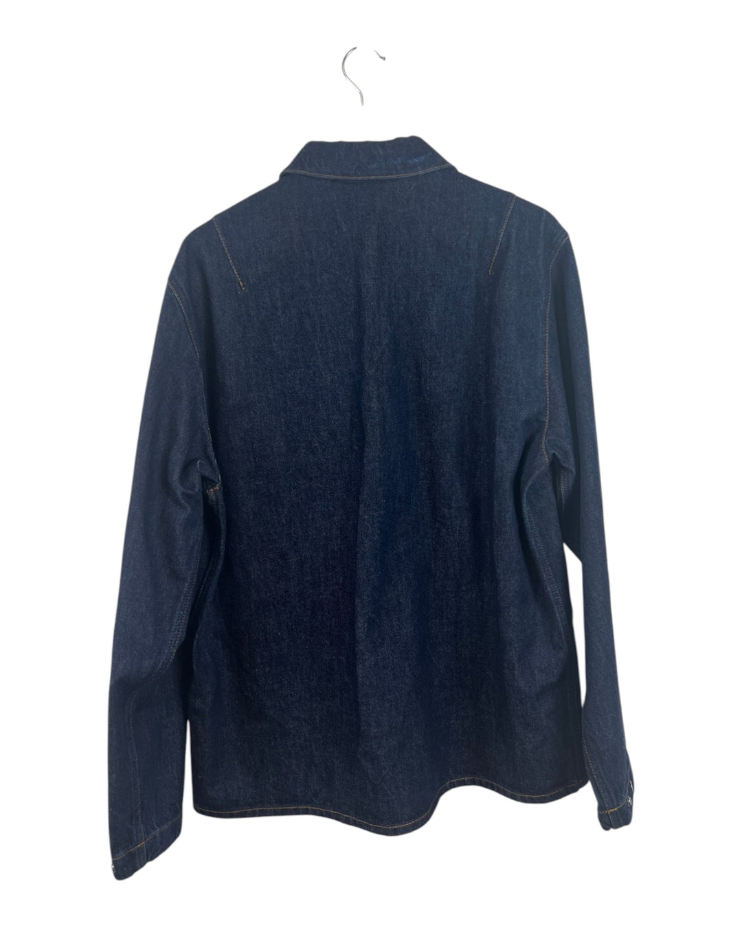 Stone Island Denim Research Indigo Denim-Rinsed Overshirt
