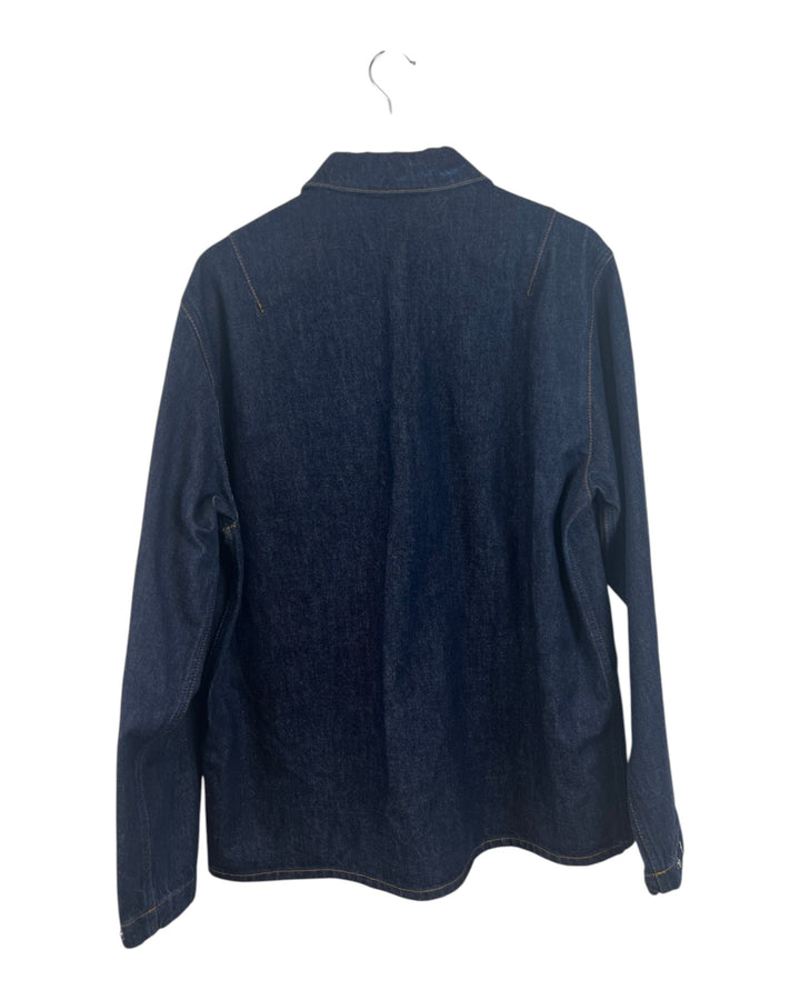 Stone Island Denim Research Indigo Denim-Rinsed Overshirt
